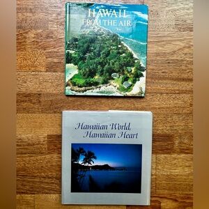 Collectible coffee table books focusing on Hawaii - set of 2
